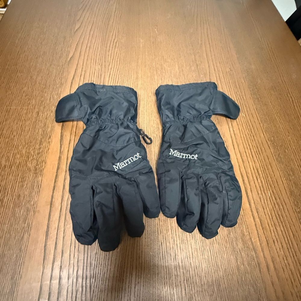 Marmot Precip Undercuff Gloves Mens Size Large Black 

Used